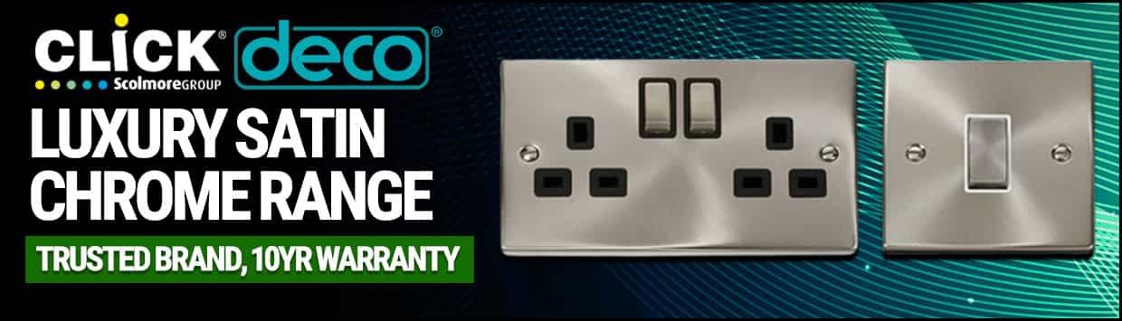 Click Deco Satin Chrome
